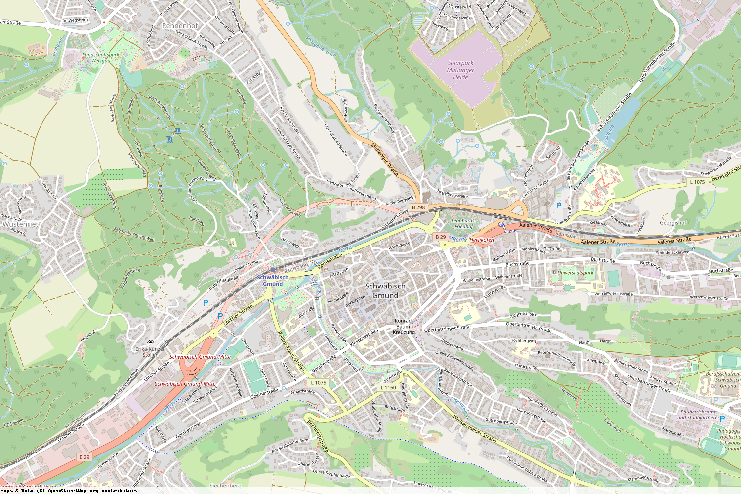 Ist gerade Stromausfall in Baden-Württemberg - Ostalbkreis - Schwäbisch Gmünd?