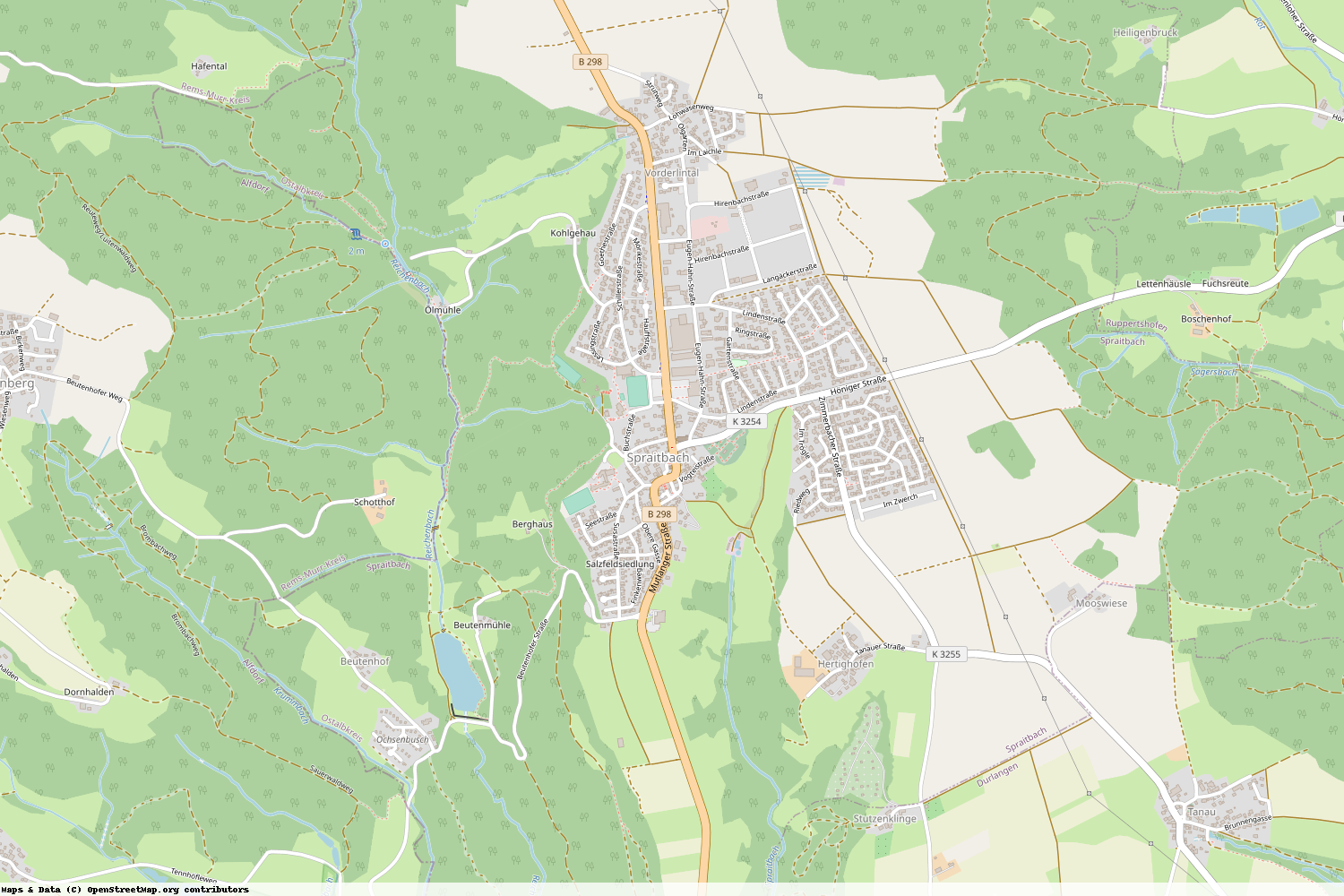 Ist gerade Stromausfall in Baden-Württemberg - Ostalbkreis - Spraitbach?