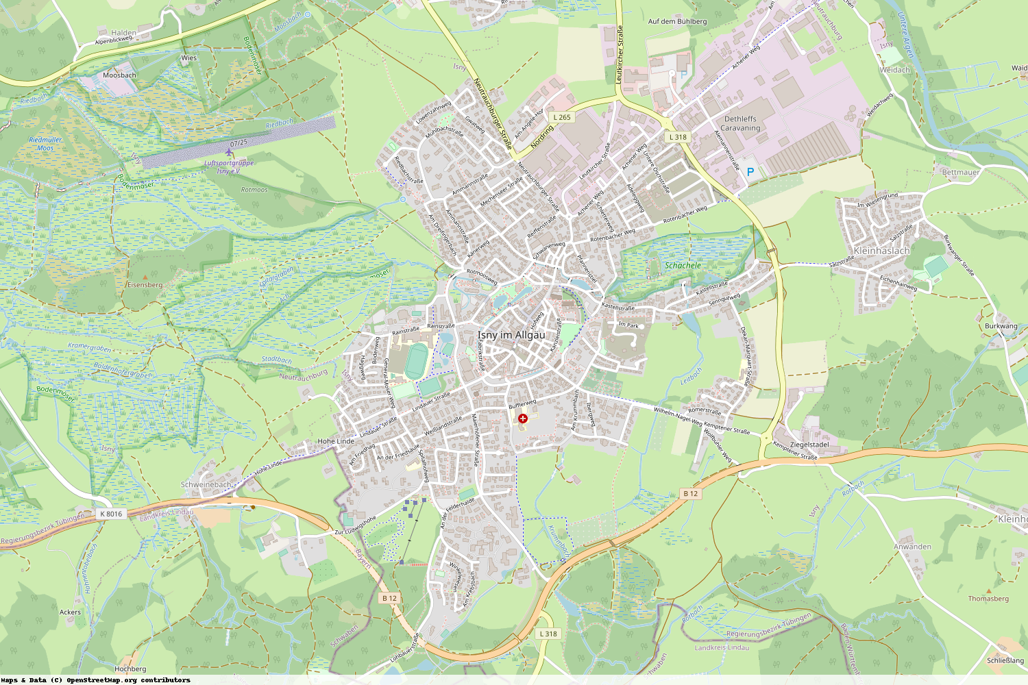 Ist gerade Stromausfall in Baden-Württemberg - Ravensburg - Isny im Allgäu?