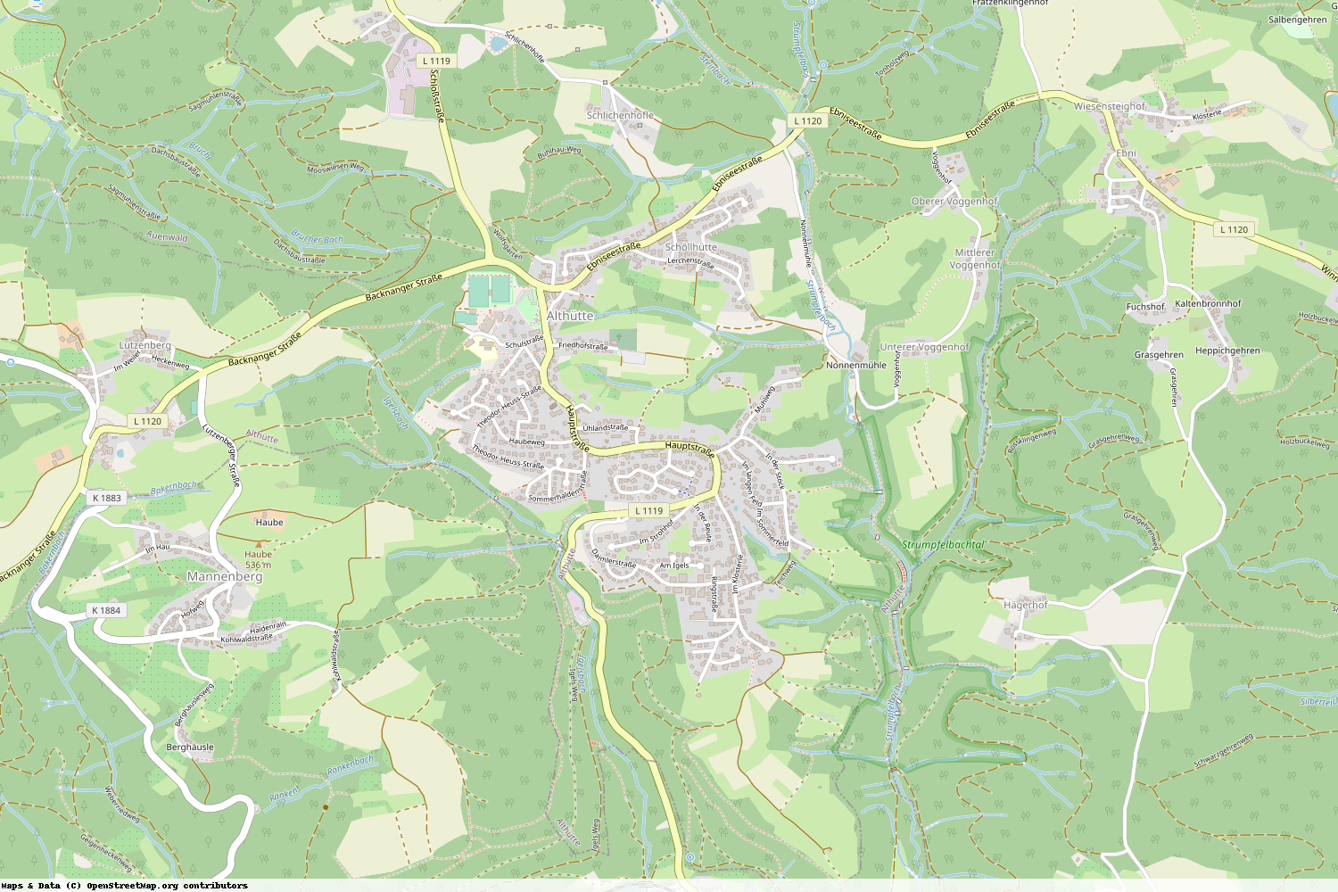 Ist gerade Stromausfall in Baden-Württemberg - Rems-Murr-Kreis - Althütte?