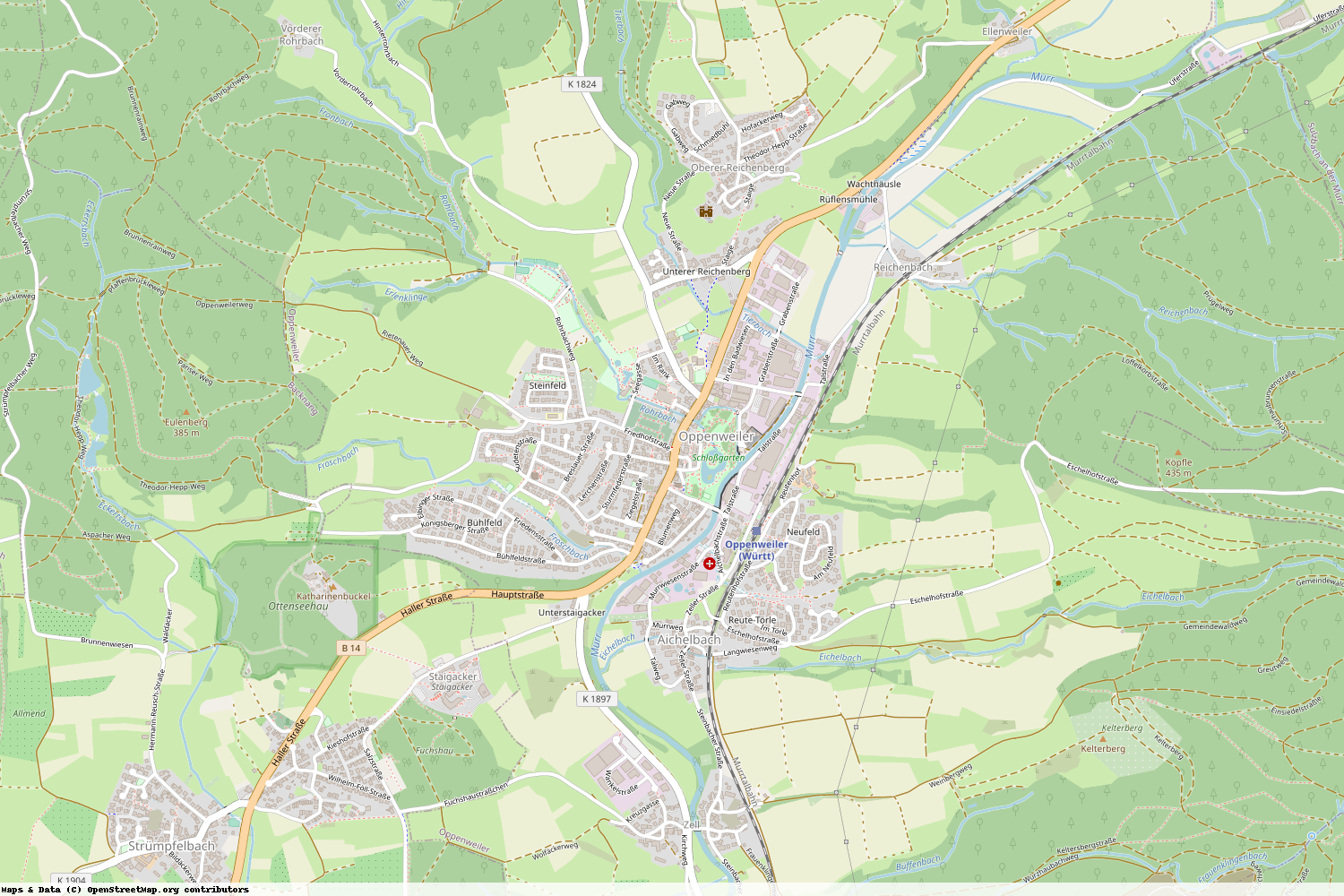 Ist gerade Stromausfall in Baden-Württemberg - Rems-Murr-Kreis - Oppenweiler?