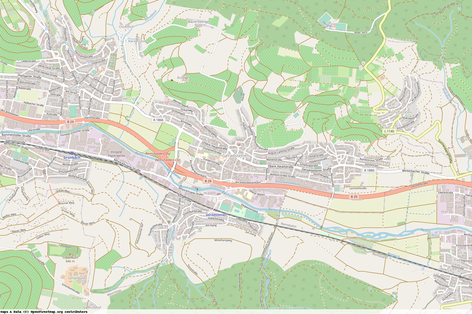 Ist gerade Stromausfall in Baden-Württemberg - Rems-Murr-Kreis - Remshalden?