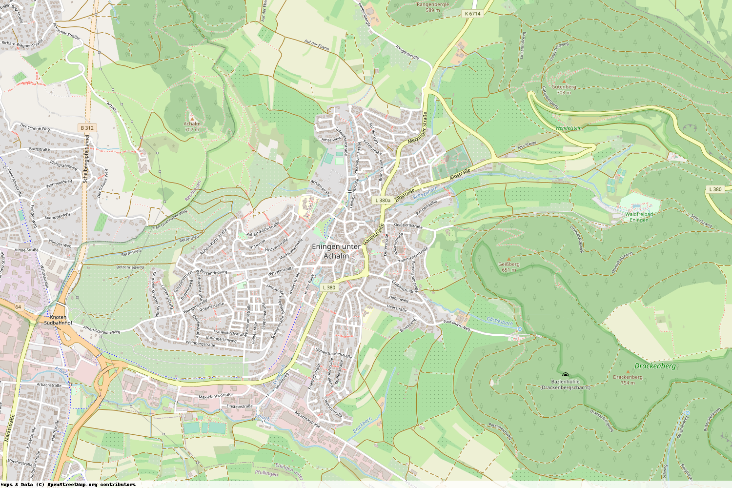 Ist gerade Stromausfall in Baden-Württemberg - Reutlingen - Eningen unter Achalm?