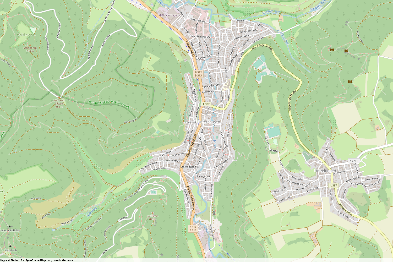 Ist gerade Stromausfall in Baden-Württemberg - Reutlingen - Lichtenstein?