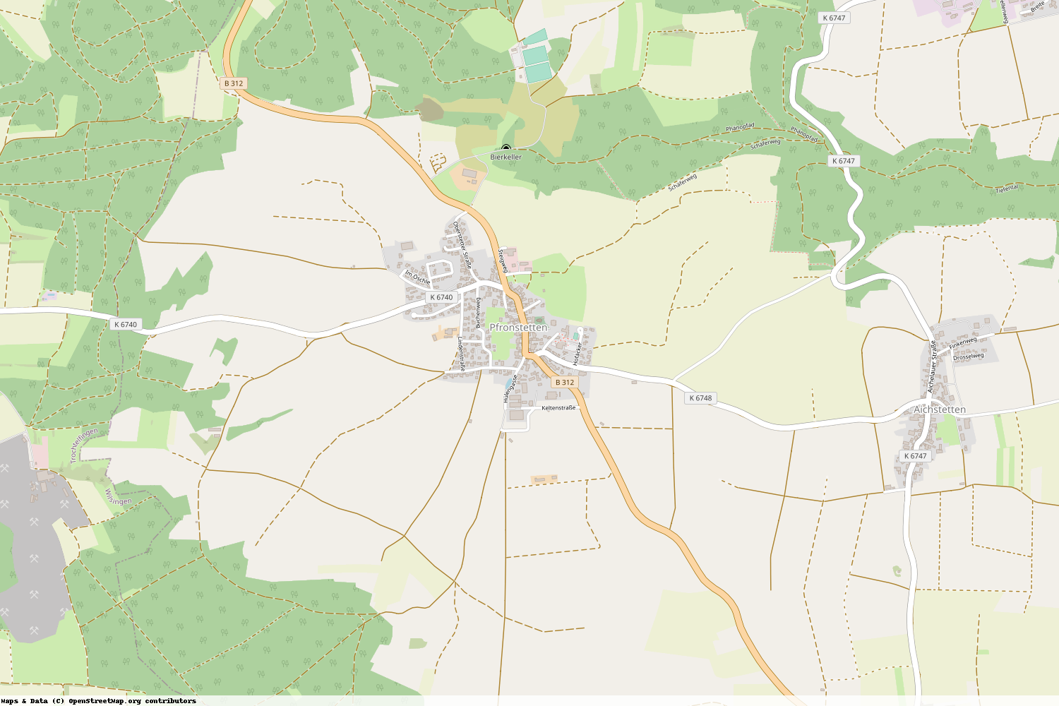 Ist gerade Stromausfall in Baden-Württemberg - Reutlingen - Pfronstetten?
