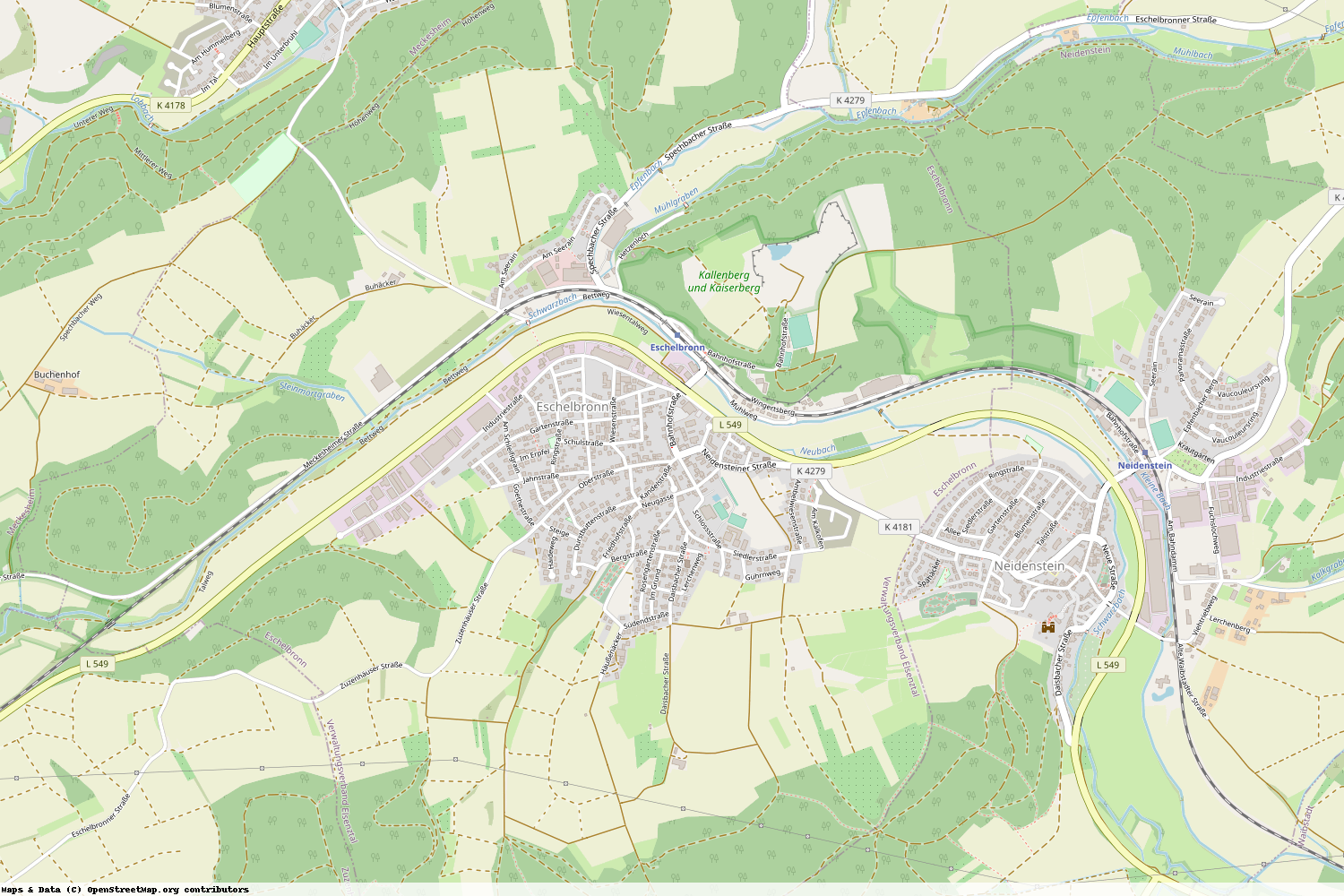 Ist gerade Stromausfall in Baden-Württemberg - Rhein-Neckar-Kreis - Eschelbronn?