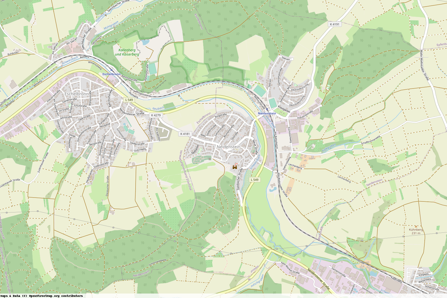 Ist gerade Stromausfall in Baden-Württemberg - Rhein-Neckar-Kreis - Neidenstein?