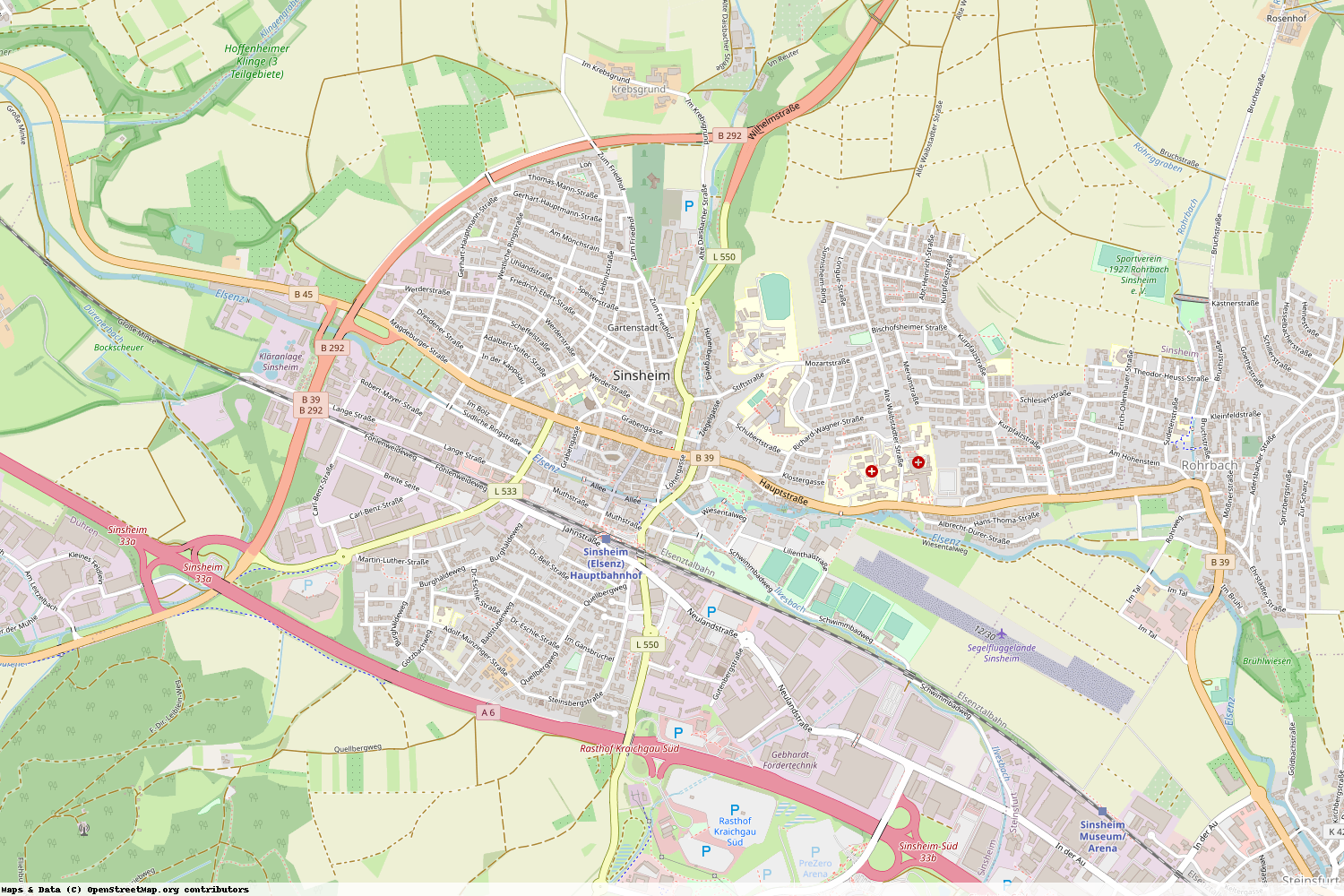 Ist gerade Stromausfall in Baden-Württemberg - Rhein-Neckar-Kreis - Sinsheim?