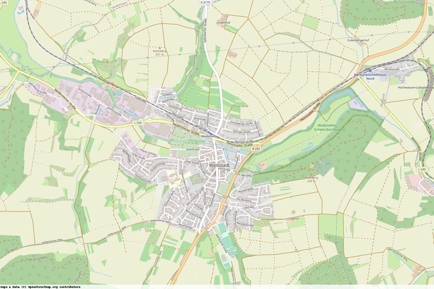 Ist gerade Stromausfall in Baden-Württemberg - Rhein-Neckar-Kreis - Waibstadt?