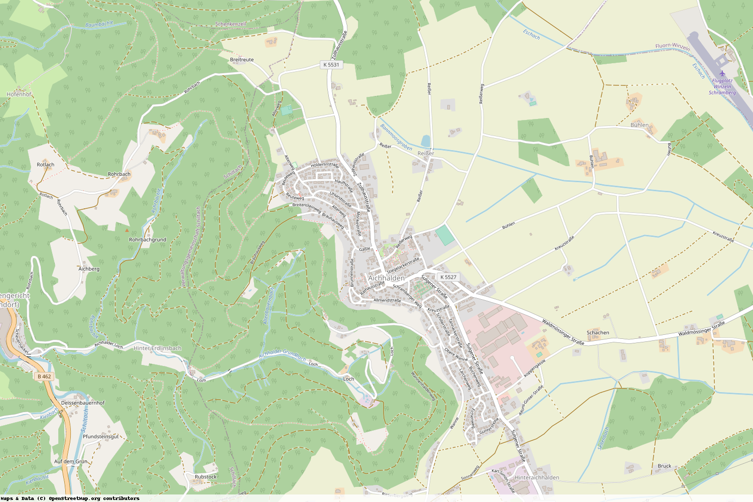 Ist gerade Stromausfall in Baden-Württemberg - Rottweil - Aichhalden?