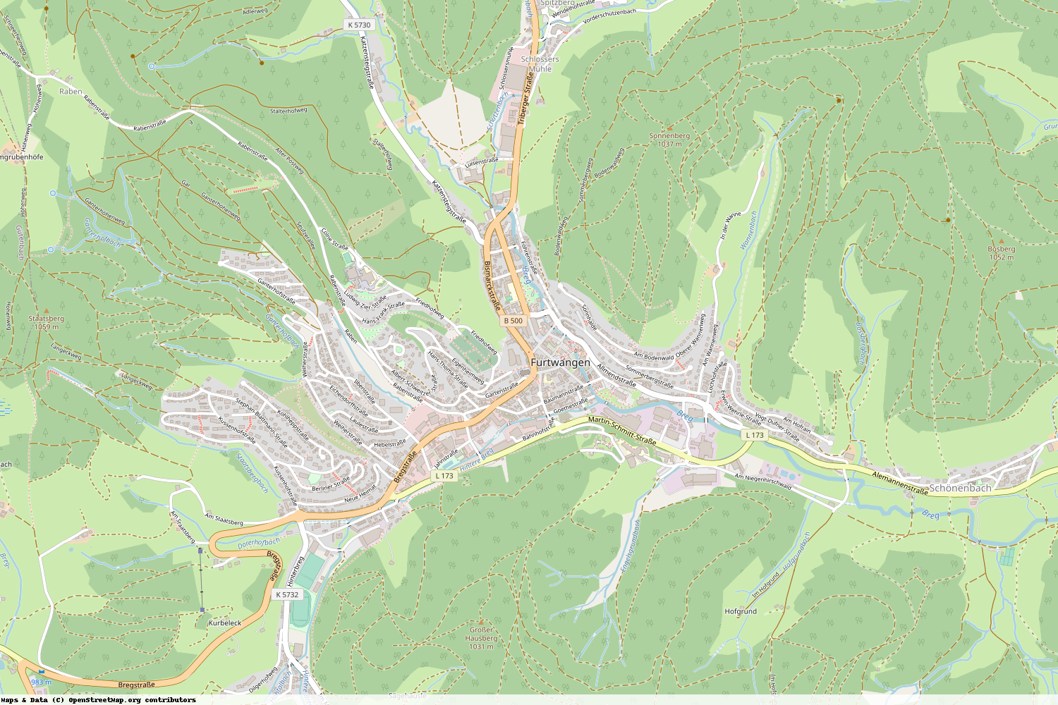 Ist gerade Stromausfall in Baden-Württemberg - Schwarzwald-Baar-Kreis - Furtwangen im Schwarzwald?