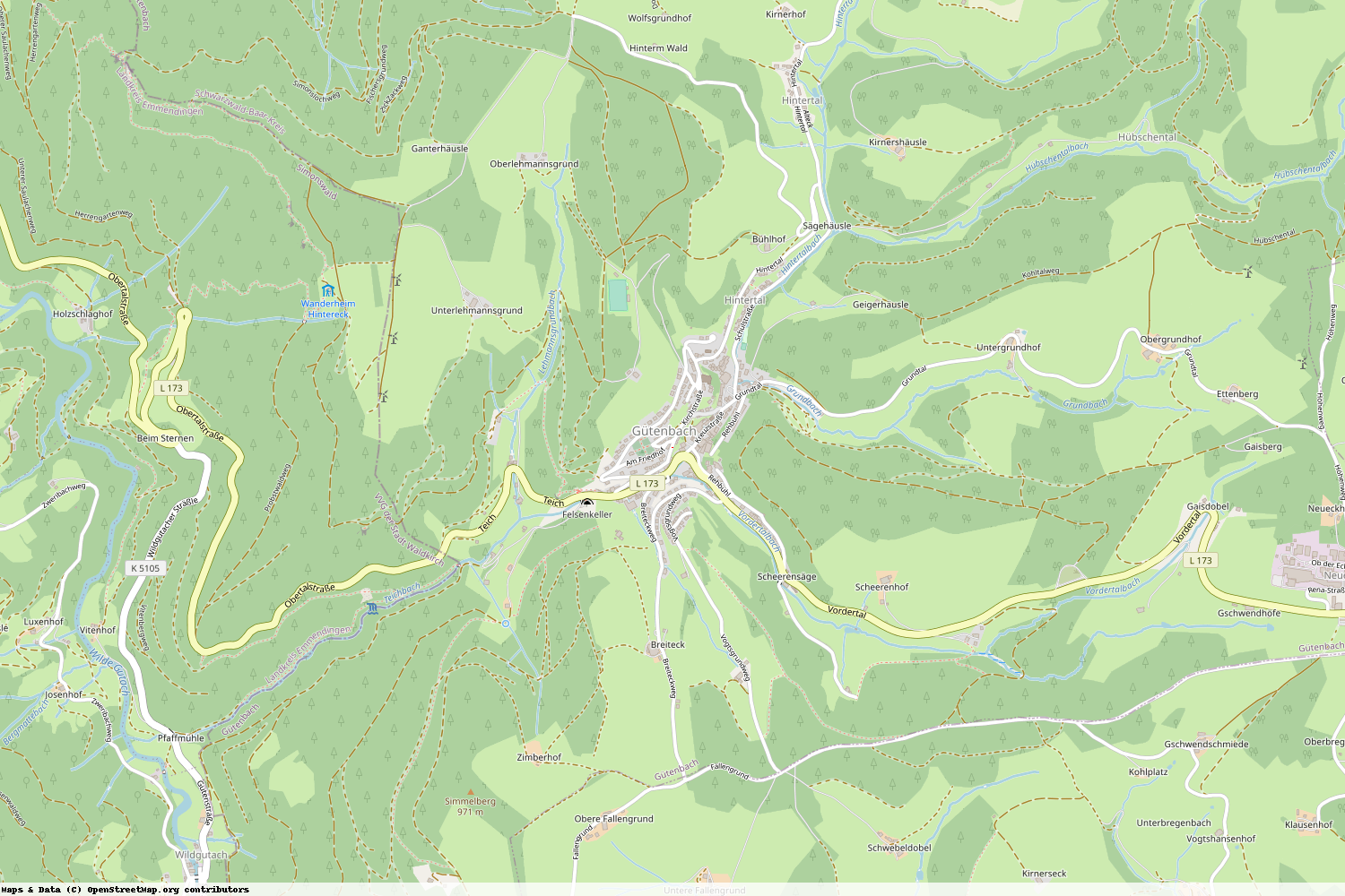 Ist gerade Stromausfall in Baden-Württemberg - Schwarzwald-Baar-Kreis - Gütenbach?