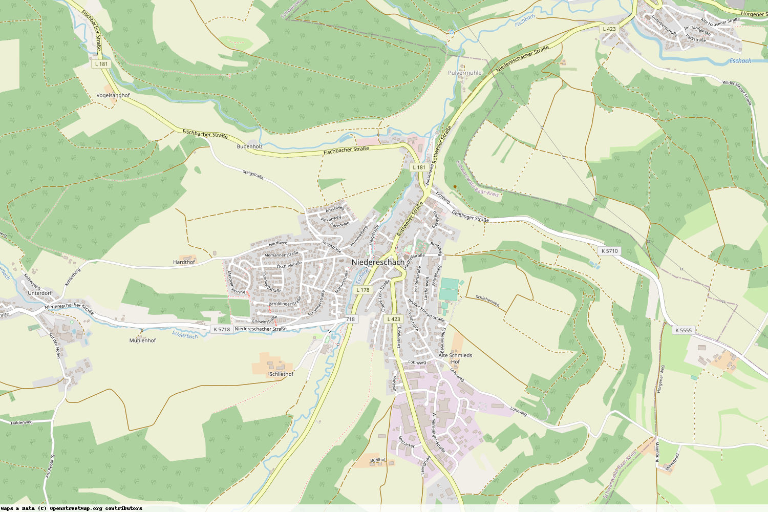 Ist gerade Stromausfall in Baden-Württemberg - Schwarzwald-Baar-Kreis - Niedereschach?
