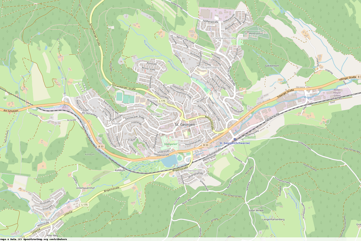 Ist gerade Stromausfall in Baden-Württemberg - Schwarzwald-Baar-Kreis - St. Georgen im Schwarzwald?