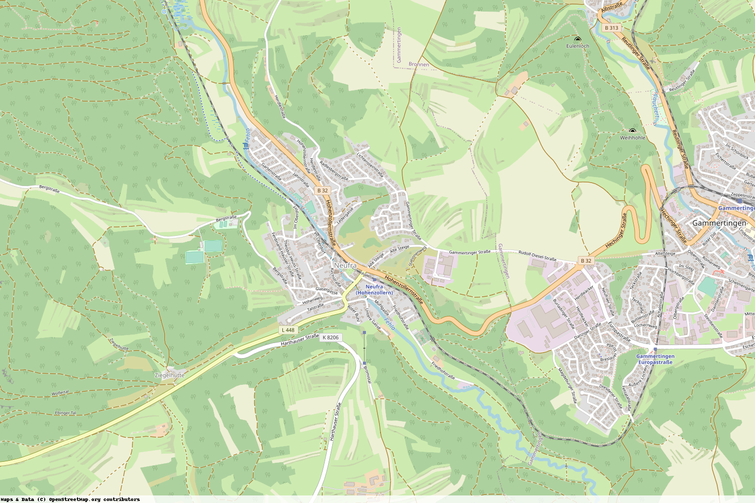 Ist gerade Stromausfall in Baden-Württemberg - Sigmaringen - Neufra?