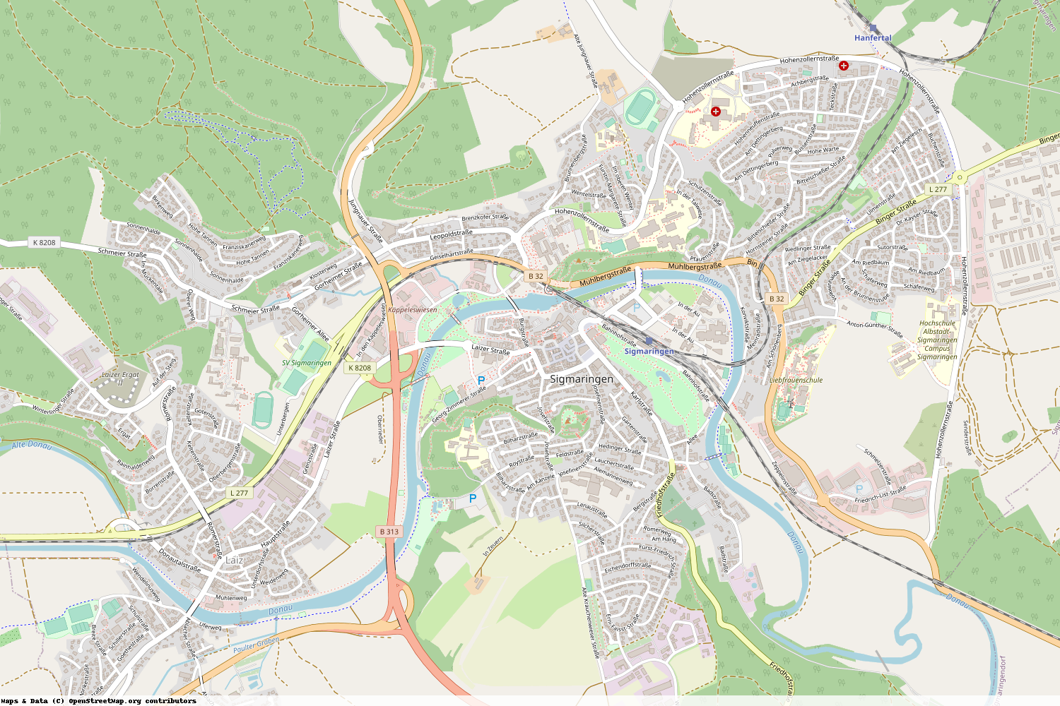 Ist gerade Stromausfall in Baden-Württemberg - Sigmaringen - Sigmaringen?