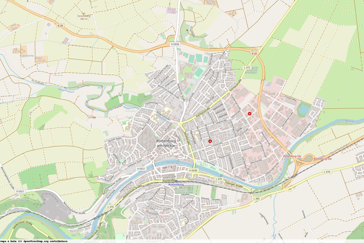 Ist gerade Stromausfall in Baden-Württemberg - Tübingen - Rottenburg am Neckar?