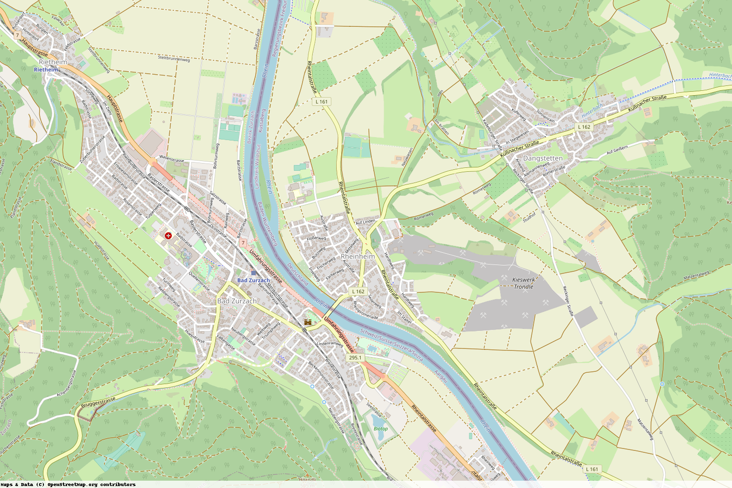 Ist gerade Stromausfall in Baden-Württemberg - Waldshut - Küssaberg?