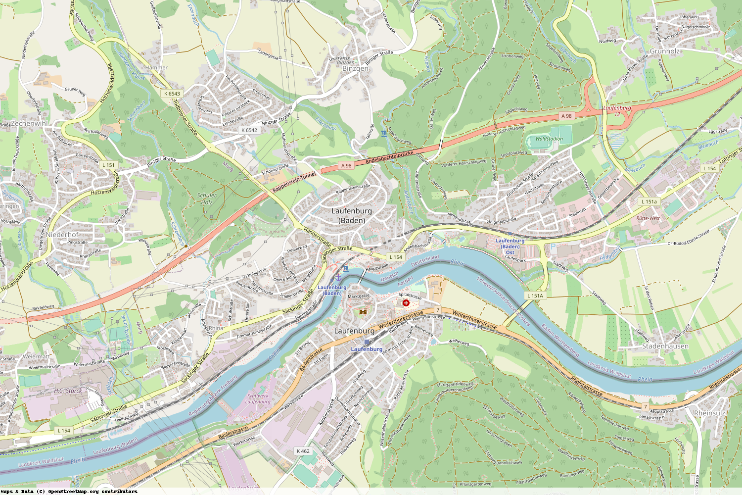 Ist gerade Stromausfall in Baden-Württemberg - Waldshut - Laufenburg (Baden)?