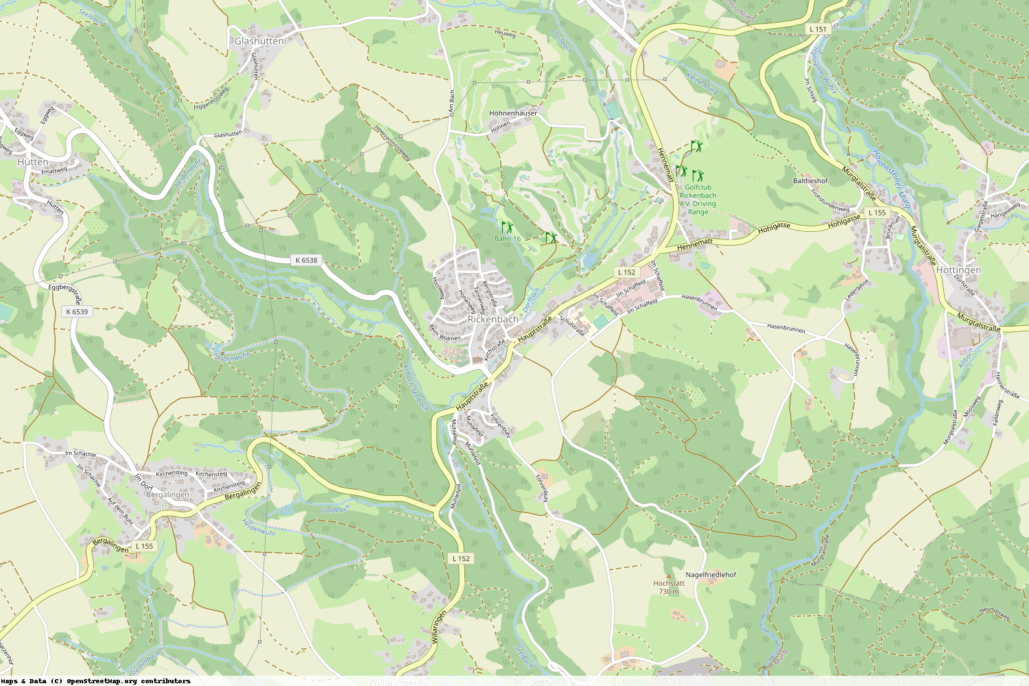 Ist gerade Stromausfall in Baden-Württemberg - Waldshut - Rickenbach?