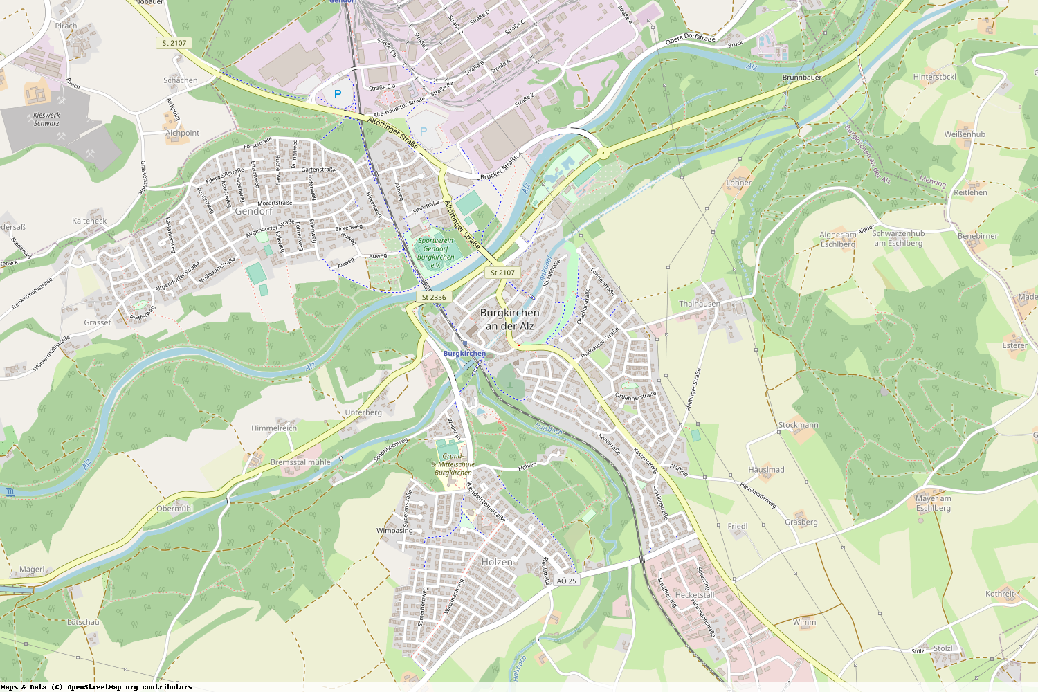 Ist gerade Stromausfall in Bayern - Altötting - Burgkirchen a.d. Alz?