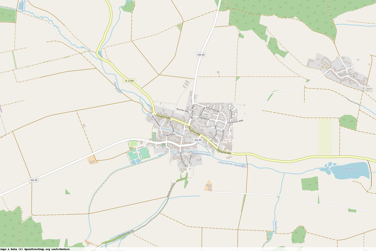 Ist gerade Stromausfall in Bayern - Ansbach - Ehingen?