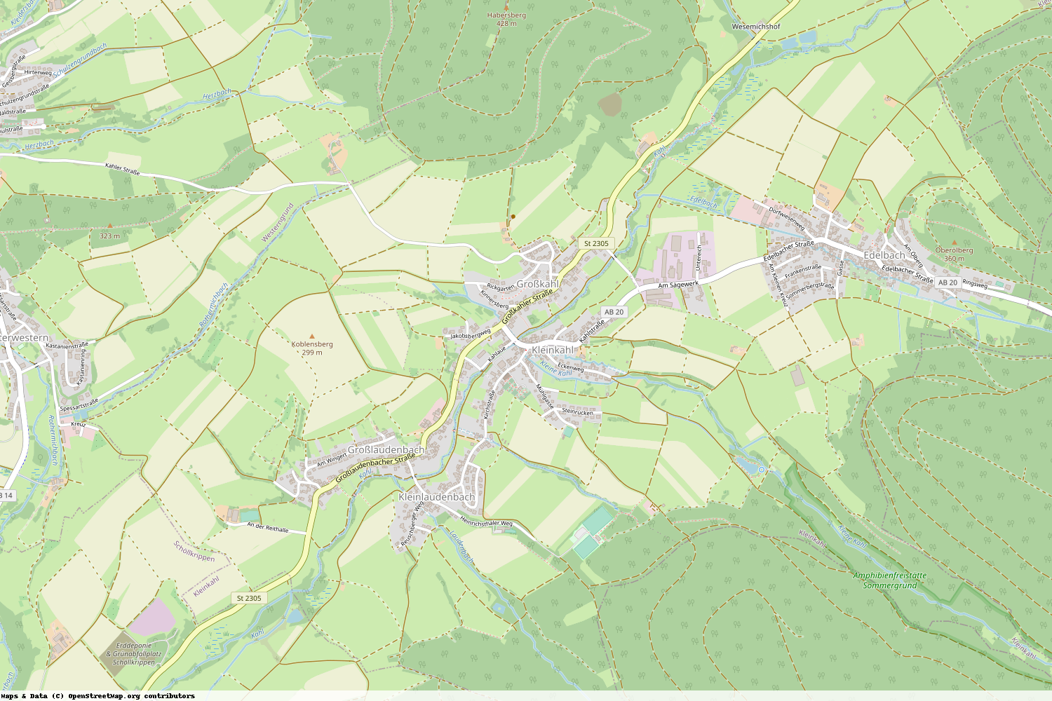 Ist gerade Stromausfall in Bayern - Aschaffenburg - Kleinkahl?