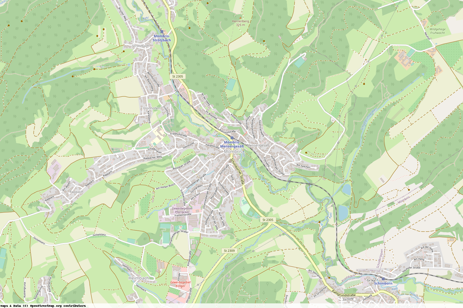 Ist gerade Stromausfall in Bayern - Aschaffenburg - Mömbris?