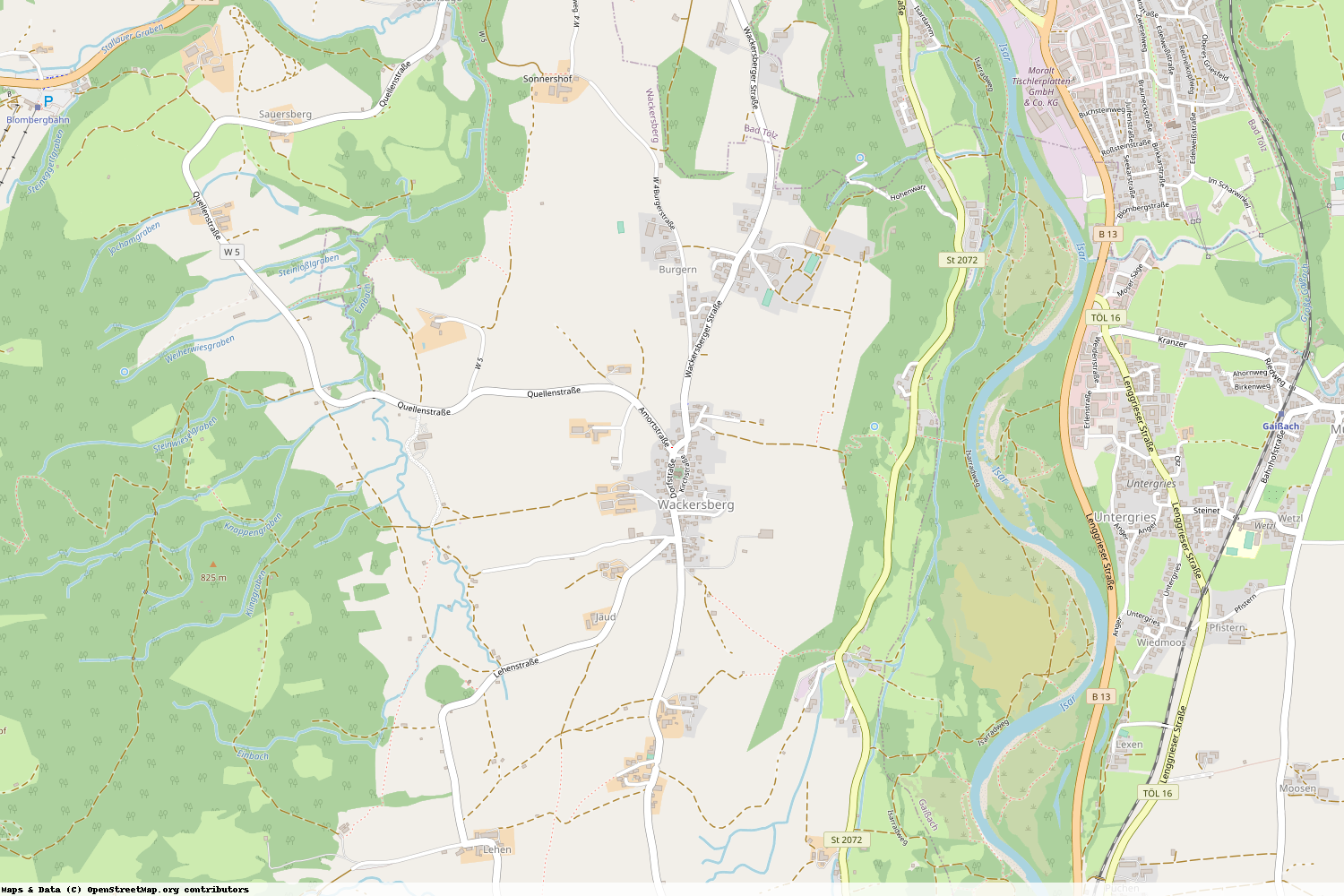 Ist gerade Stromausfall in Bayern - Bad Tölz-Wolfratshausen - Wackersberg?