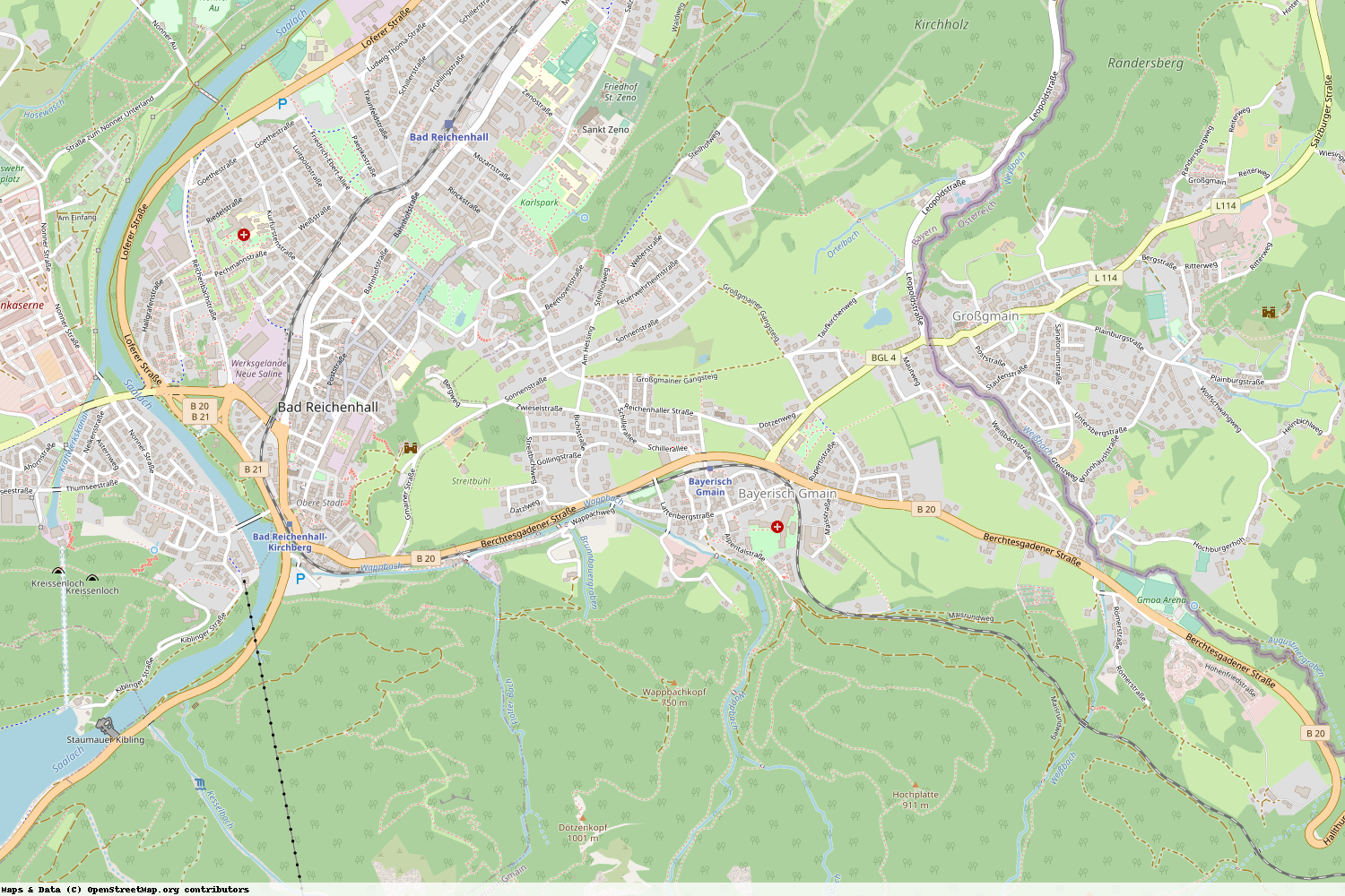 Ist gerade Stromausfall in Bayern - Berchtesgadener Land - Bayerisch Gmain?
