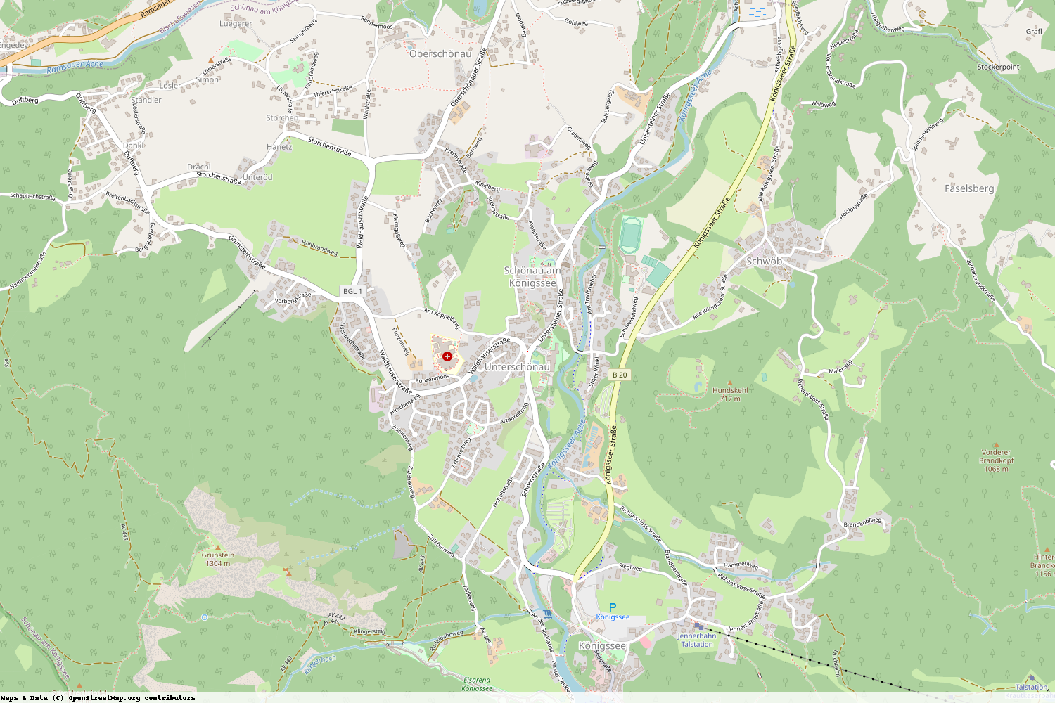 Ist gerade Stromausfall in Bayern - Berchtesgadener Land - Schönau a. Königssee?