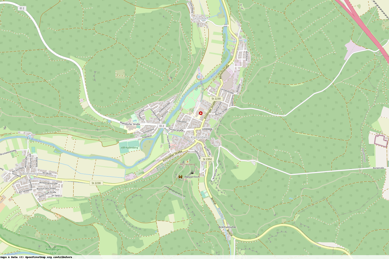 Ist gerade Stromausfall in Bayern - Eichstätt - Kipfenberg?