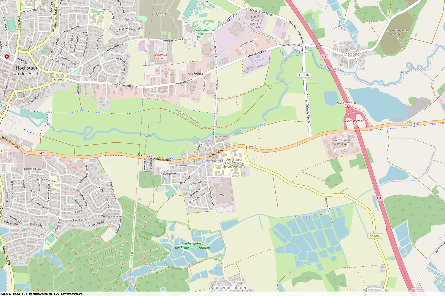 Ist gerade Stromausfall in Bayern - Erlangen-Höchstadt - Gremsdorf?