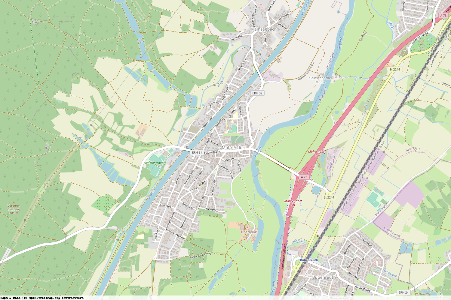 Ist gerade Stromausfall in Bayern - Erlangen-Höchstadt - Möhrendorf?