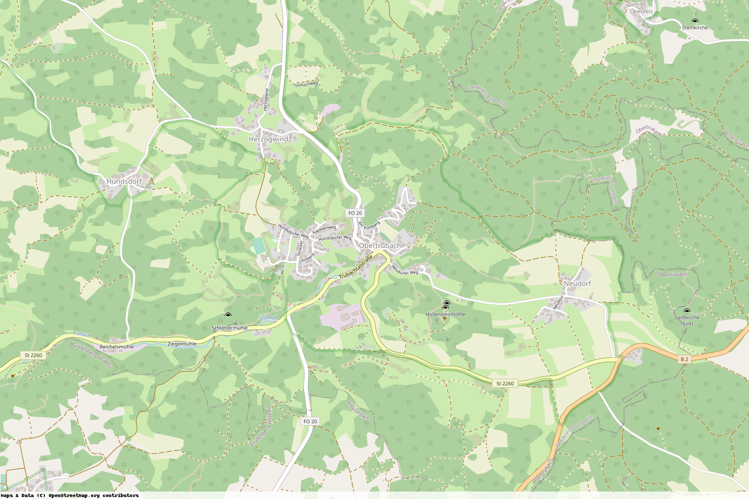 Ist gerade Stromausfall in Bayern - Forchheim - Obertrubach?