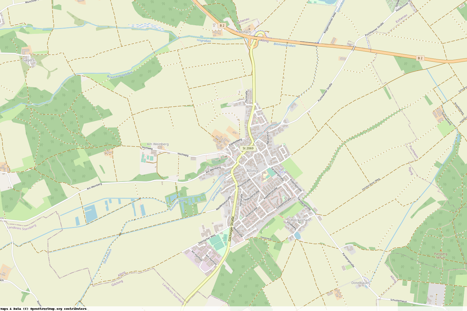 Ist gerade Stromausfall in Bayern - Fürstenfeldbruck - Alling?