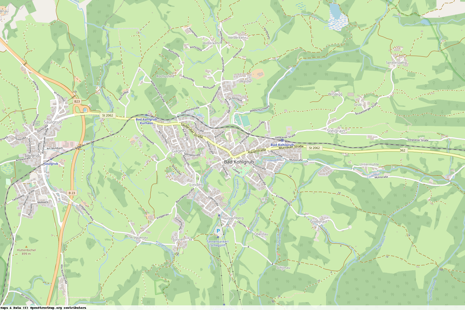 Ist gerade Stromausfall in Bayern - Garmisch-Partenkirchen - Bad Kohlgrub?
