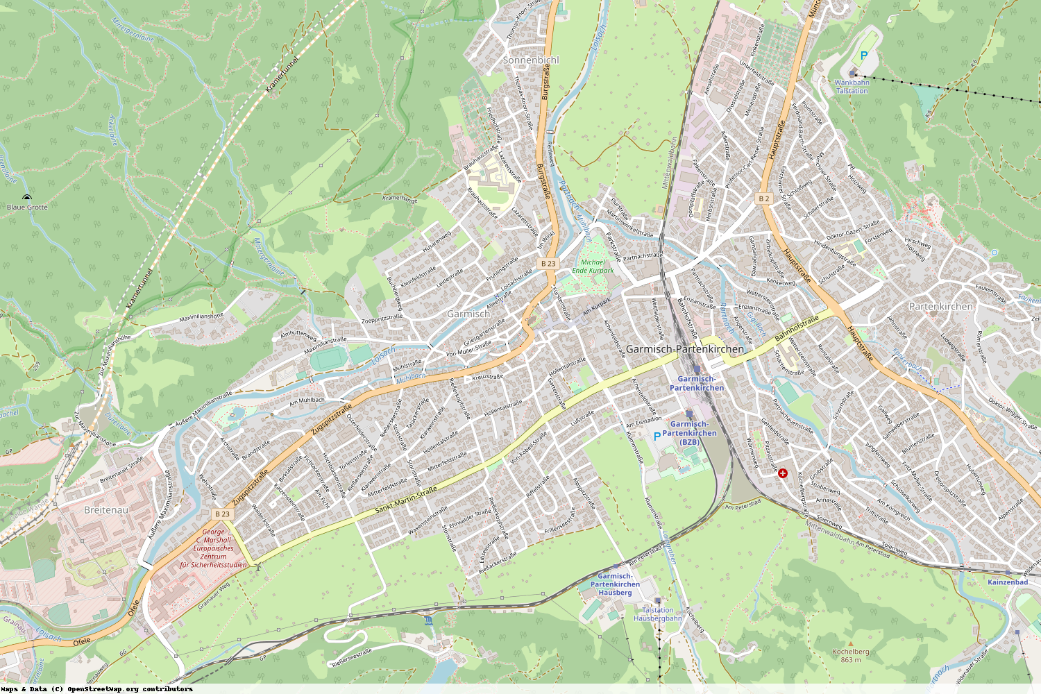 Ist gerade Stromausfall in Bayern - Garmisch-Partenkirchen - Garmisch-Partenkirchen?