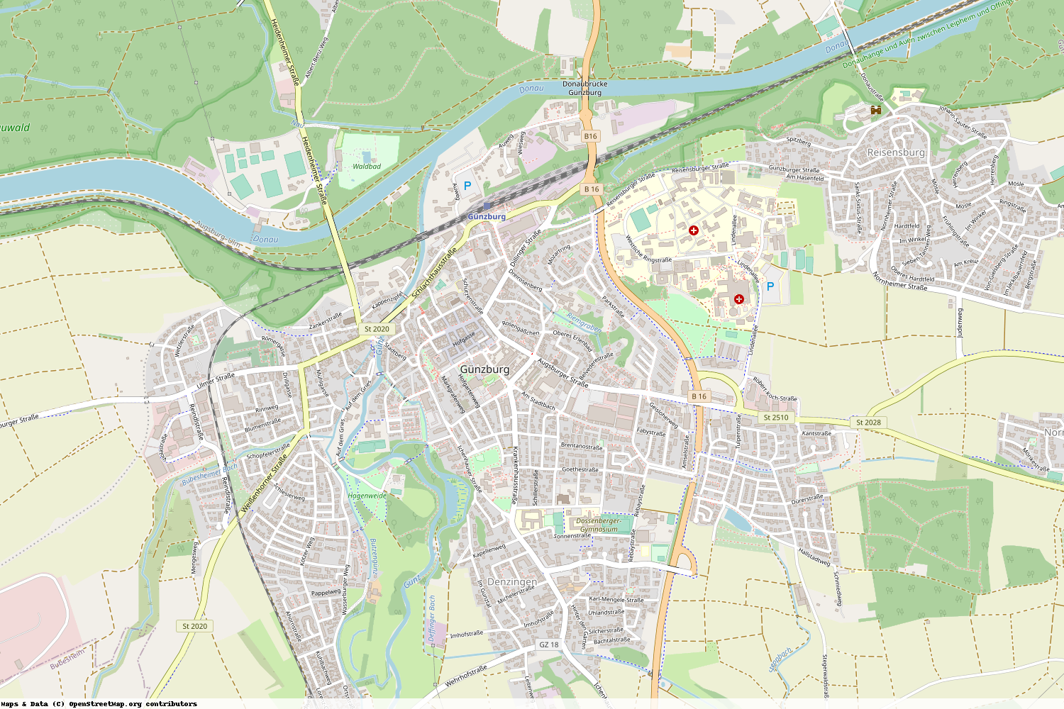 Ist gerade Stromausfall in Bayern - Günzburg - Günzburg?