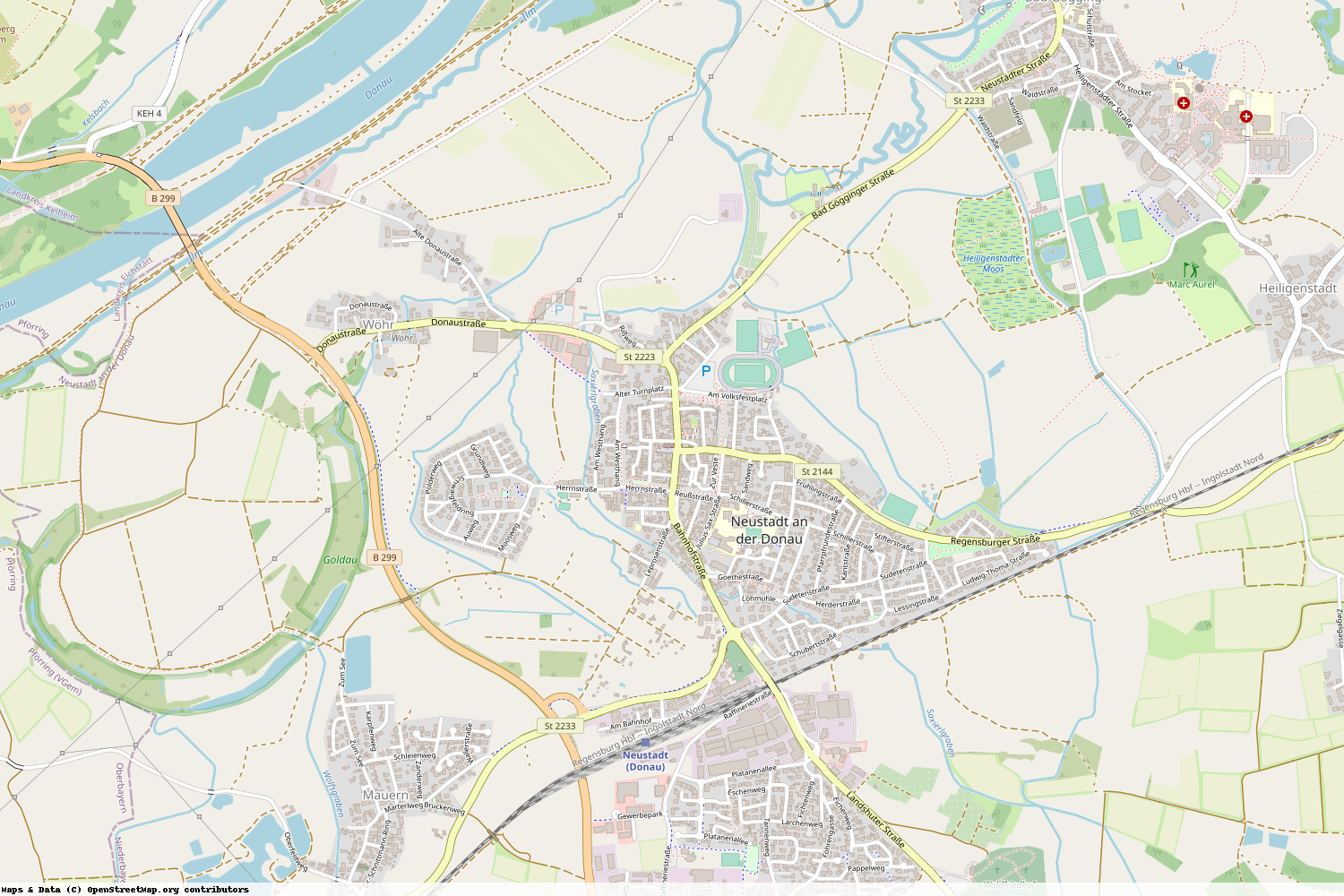 Ist gerade Stromausfall in Bayern - Kelheim - Neustadt a.d. Donau?