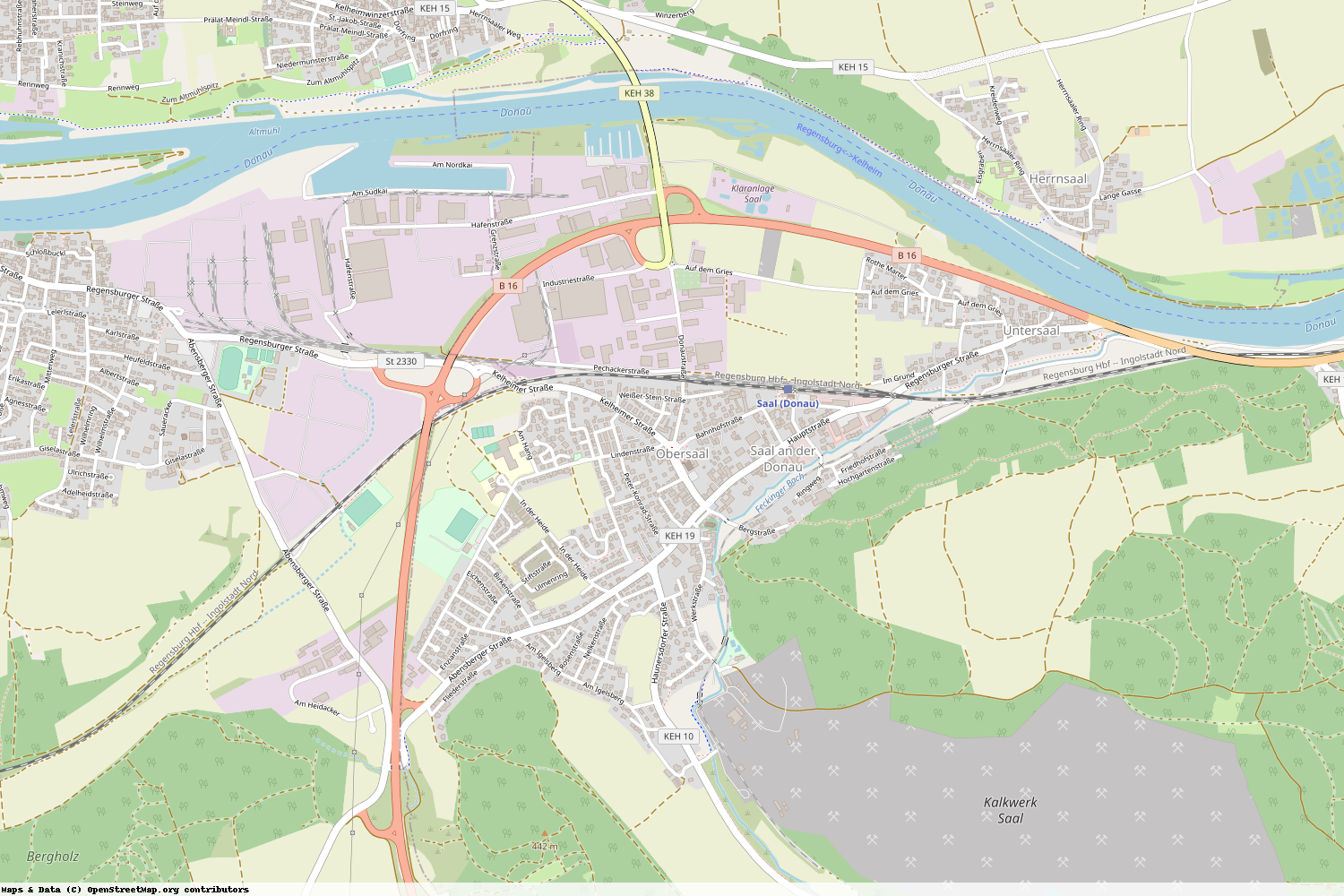Ist gerade Stromausfall in Bayern - Kelheim - Saal a.d. Donau?
