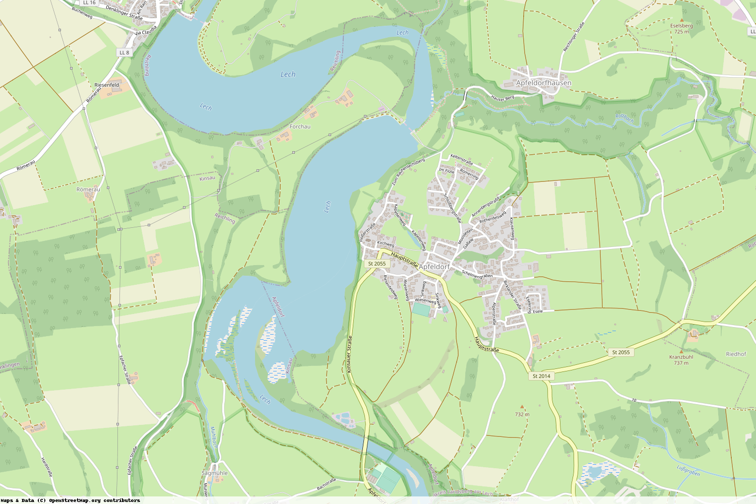 Ist gerade Stromausfall in Bayern - Landsberg am Lech - Apfeldorf?