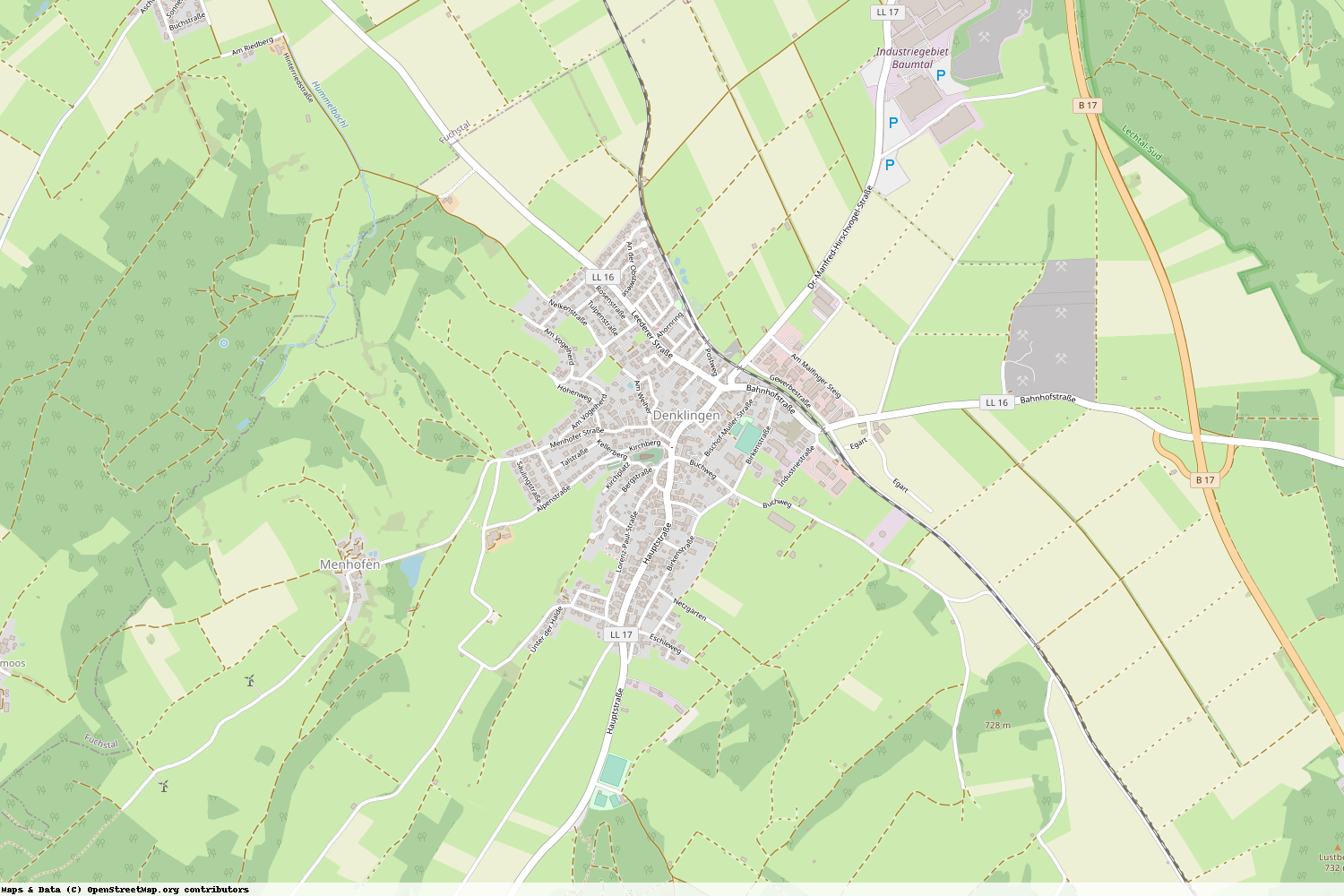Ist gerade Stromausfall in Bayern - Landsberg am Lech - Denklingen?