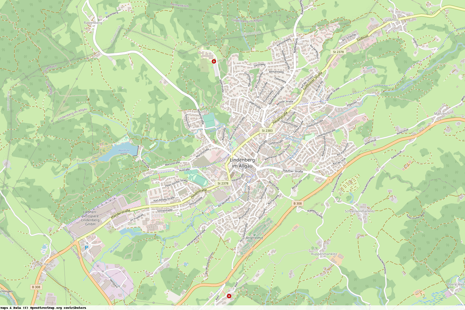 Ist gerade Stromausfall in Bayern - Lindau (Bodensee) - Lindenberg i. Allgäu?