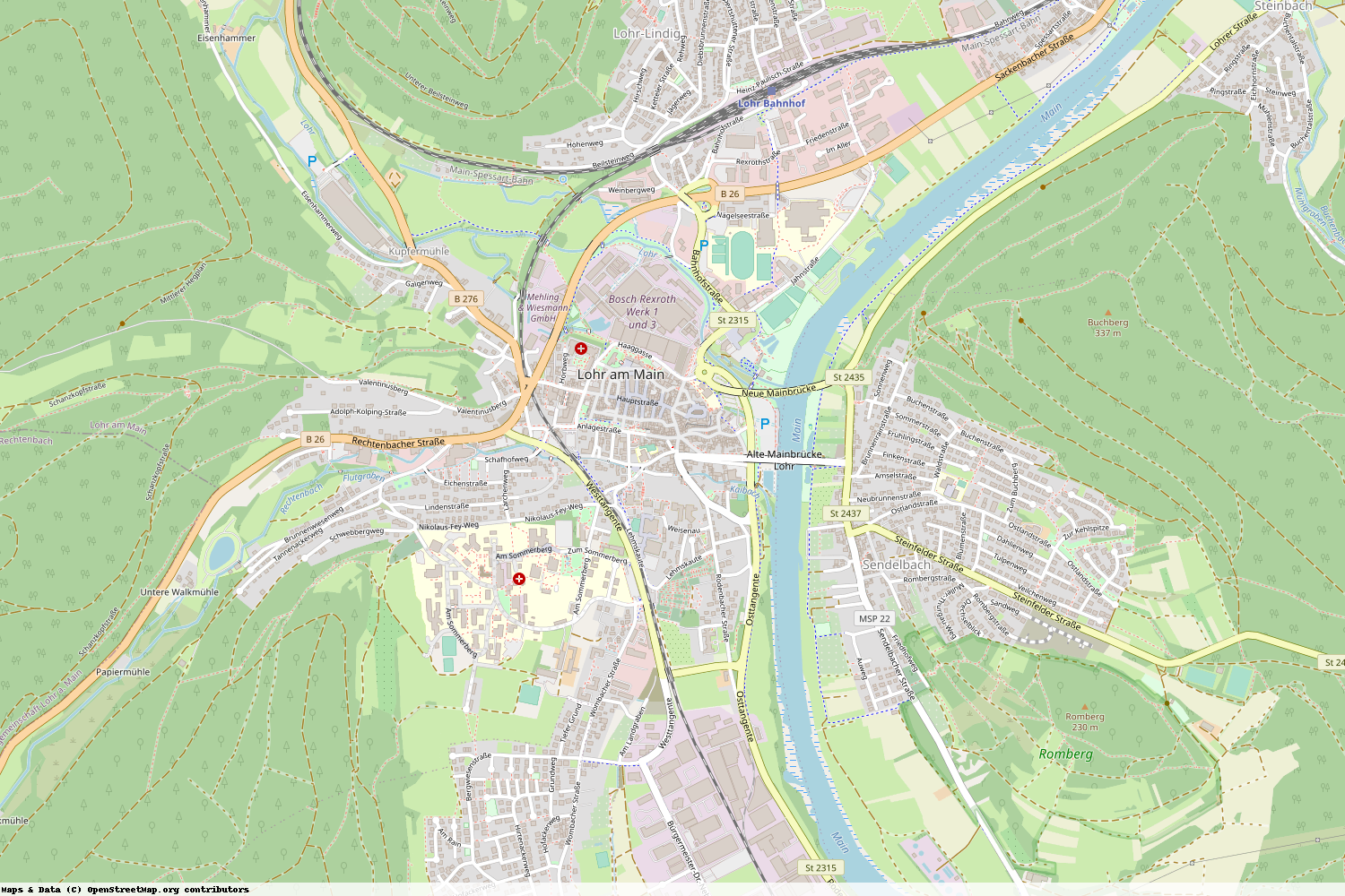 Ist gerade Stromausfall in Bayern - Main-Spessart - Lohr a. Main?