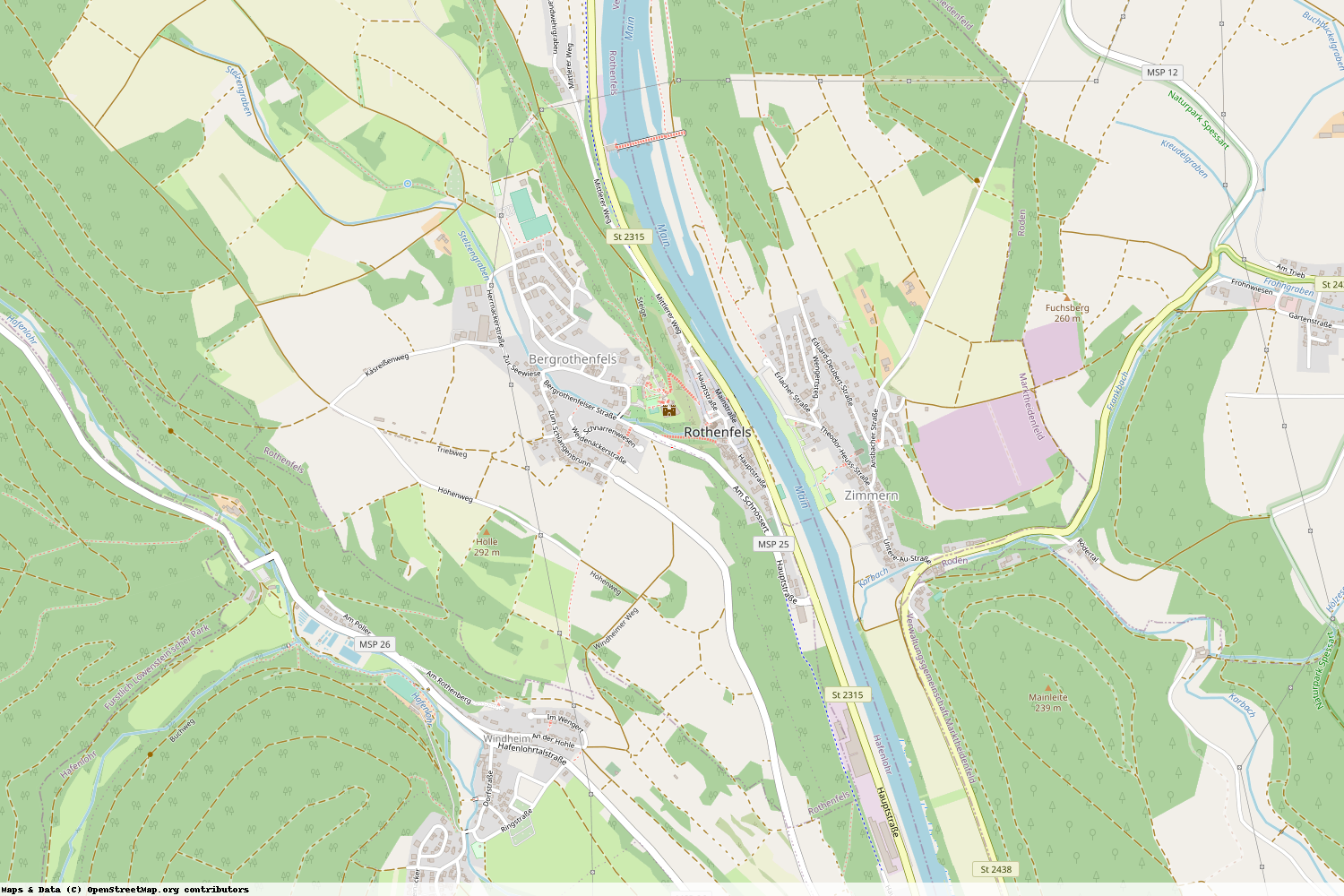 Ist gerade Stromausfall in Bayern - Main-Spessart - Rothenfels?