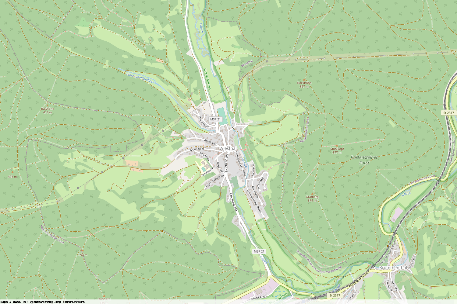 Ist gerade Stromausfall in Bayern - Main-Spessart - Wiesthal?