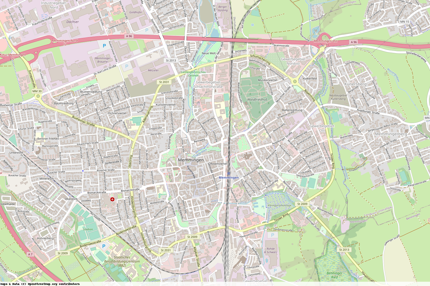 Memmingen 1 Ist gerade Stromausfall in Bayern - Memmingen - Memmingen?