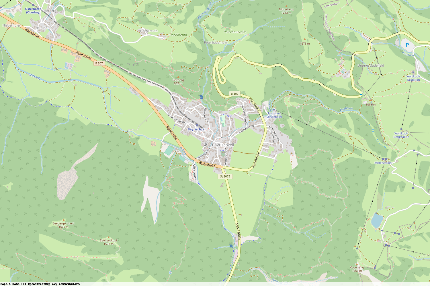 Ist gerade Stromausfall in Bayern - Miesbach - Bayrischzell?