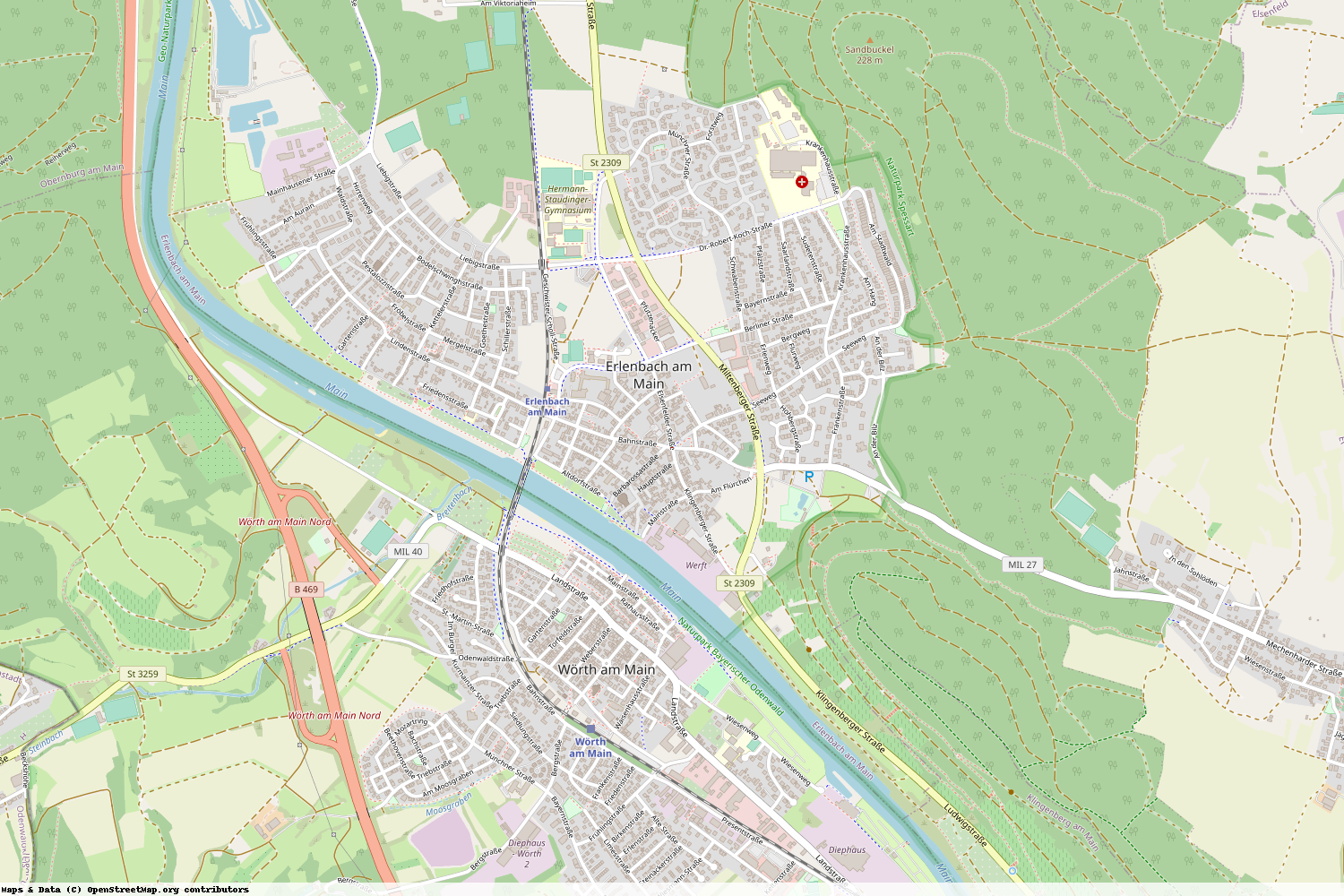 Ist gerade Stromausfall in Bayern - Miltenberg - Erlenbach a. Main?